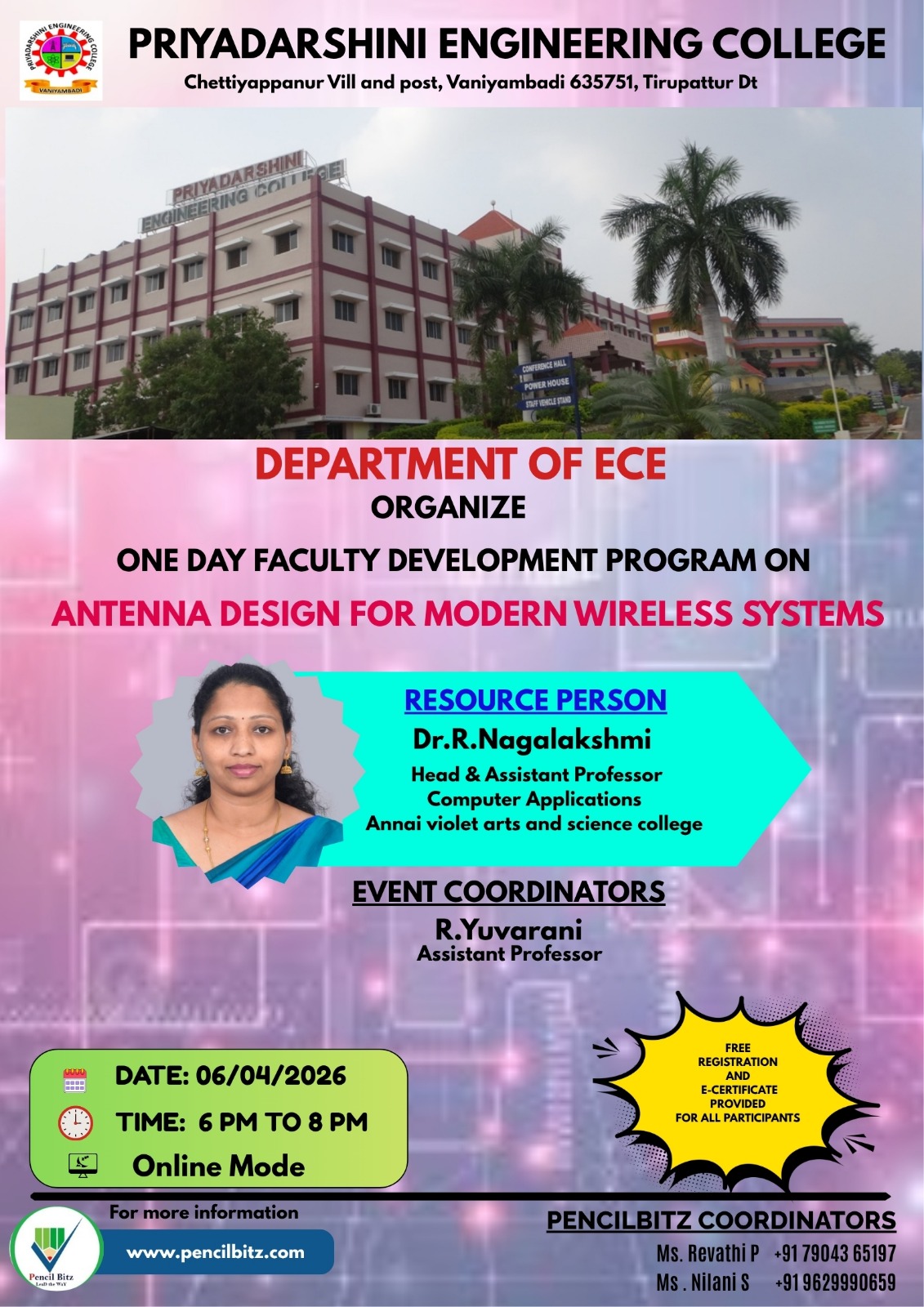 College Event Brochure